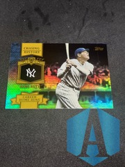 2013 Topps Chasing History Gold Holo-Foil #CH-11 Babe Ruth New York Yankees